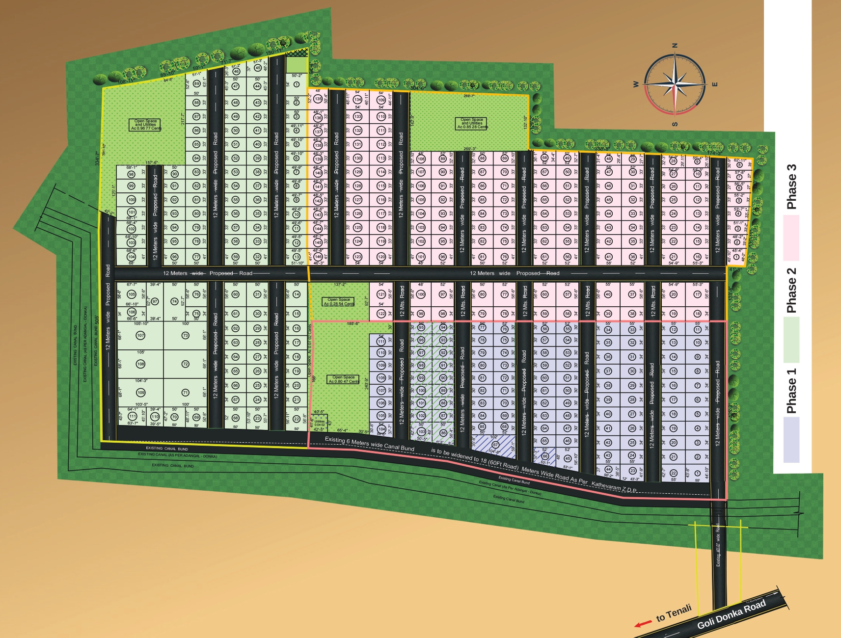 Maruthi Delta City - Venture Layout